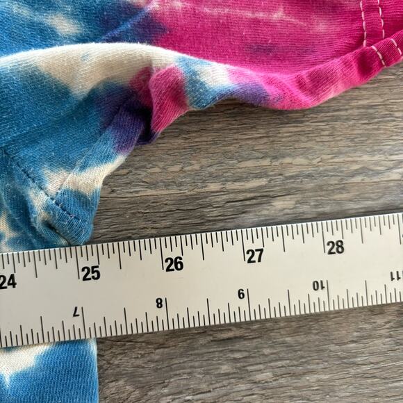 Vintage Tie Dye‎ Shirt Classic Spiral Short Sleeve Tee 90s T-shirt Delta Pro - Picture 3 of 7